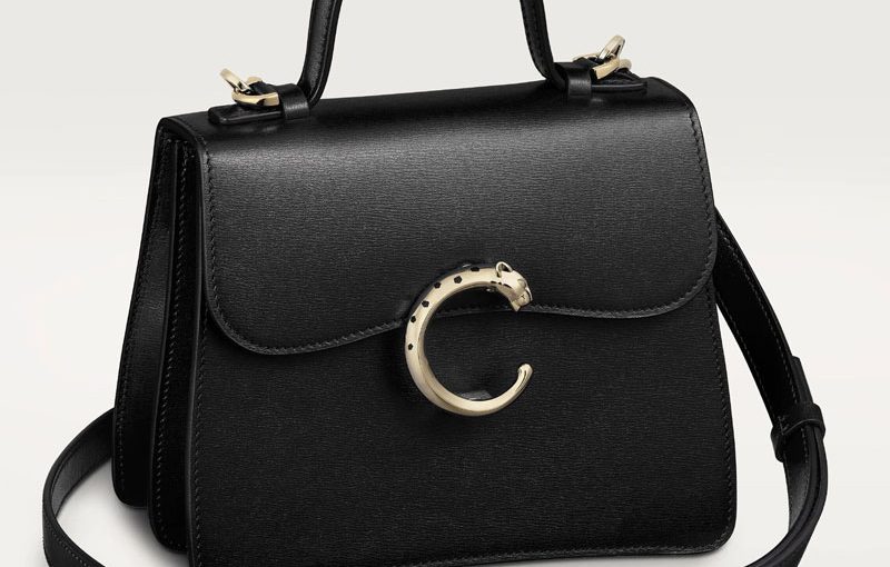 Replica Panthere De Cartier Top Handle Bag